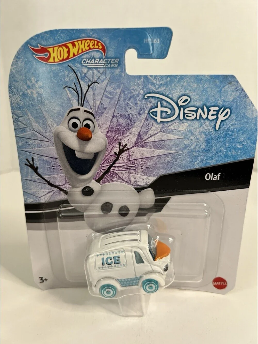 Hot Wheels Character Cars FYW05 Olaf 1:64 Scale Die-Cast Vehicle